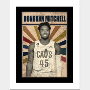 Cleveland Cavaliers Donovan Mitchell Posters and Art